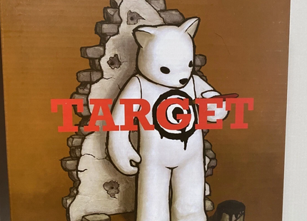 Target Vinyl Art Toy Sculpture by Luke Chueh