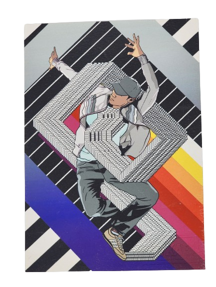 Thanks Break Dance Giclee Print by Jay Kaes