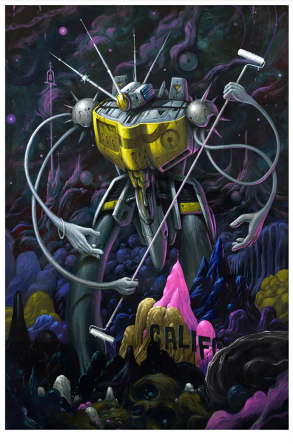 The Californian PP Archival Print by Jeff Soto