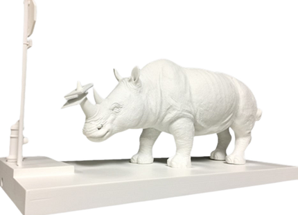 The Collector Sculpture by Josh Keyes