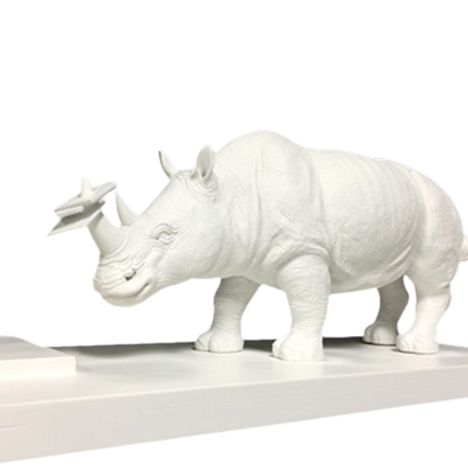 The Collector Sculpture by Josh Keyes