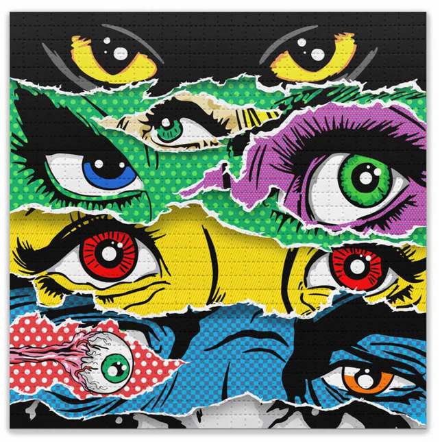 The Eyes Have It Blotter Paper Archival Print by Denial- Daniel Bombardier