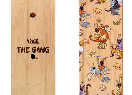 The Gang Skateboard Art Deck by Dulk- Antonio Segura Donat