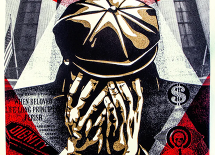 The Greed Depression Large Format Silkscreen Print by NoName x Shepard Fairey- OBEY