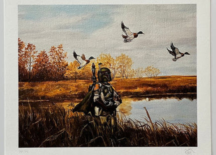 The Hunter PP Archival Print by Dave Pollot