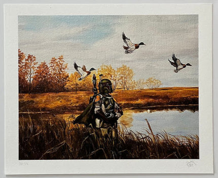 The Hunter PP Archival Print by Dave Pollot