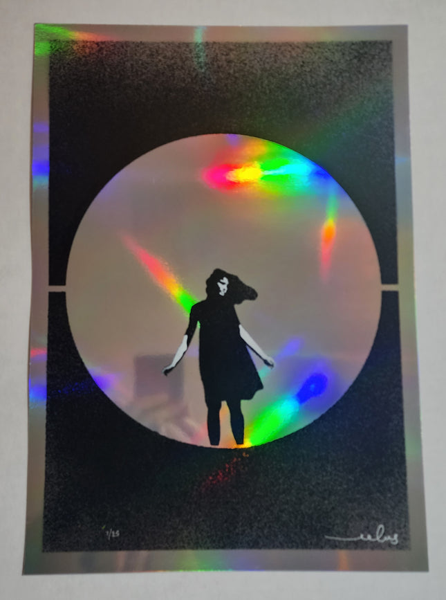 The Portal Rainbow HPM Silkscreen Print by Lee Eelus