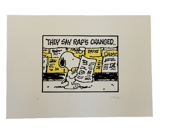 They Say Raps Changed Dr Dre Snoop Dog AP Silkscreen Print by Mark Drew