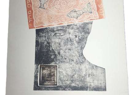 Three-Piece Etching Aquatint Print by Zwy Milshtein