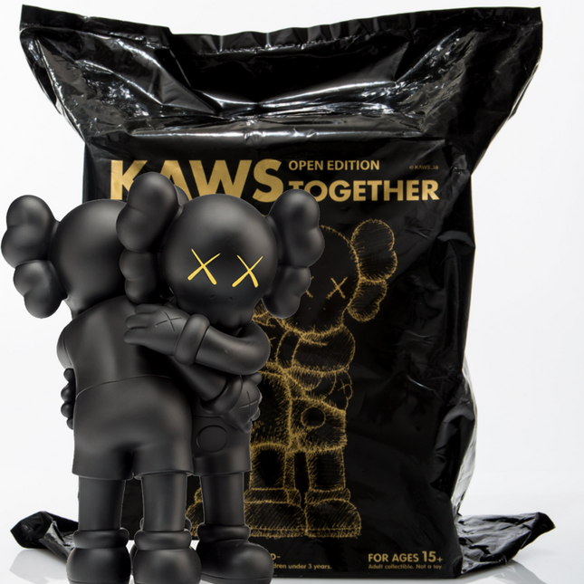 Together Black Companion Art Toy by Kaws- Brian Donnelly