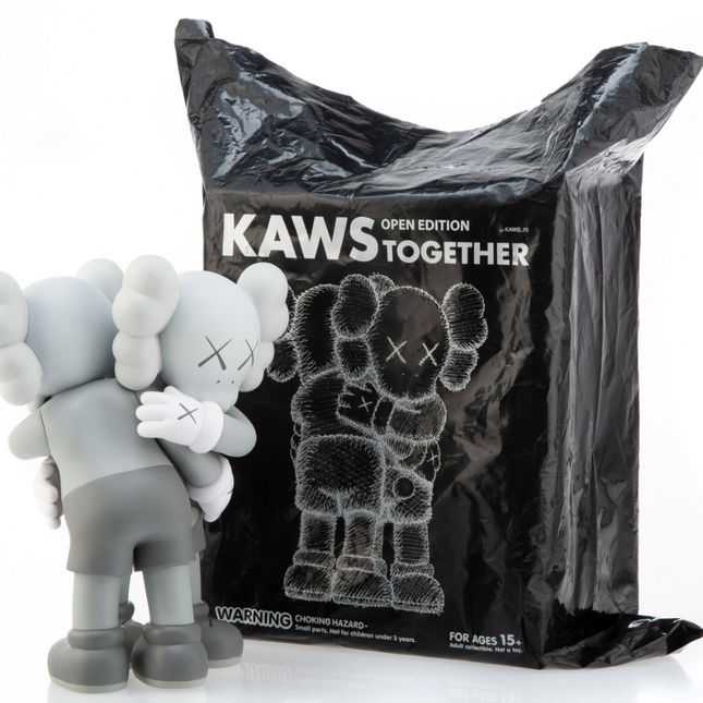 Together Grey Companion Art Toy by Kaws- Brian Donnelly