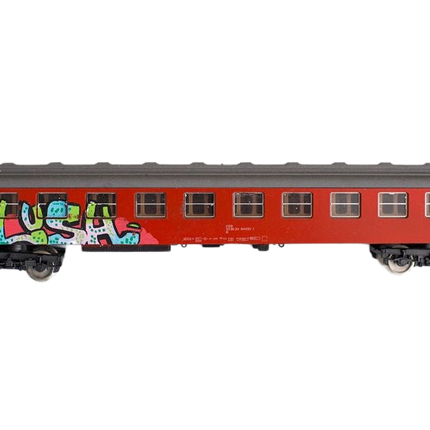 Train 34 HO Graffiti Train Art Toy Sculpture by LushSux