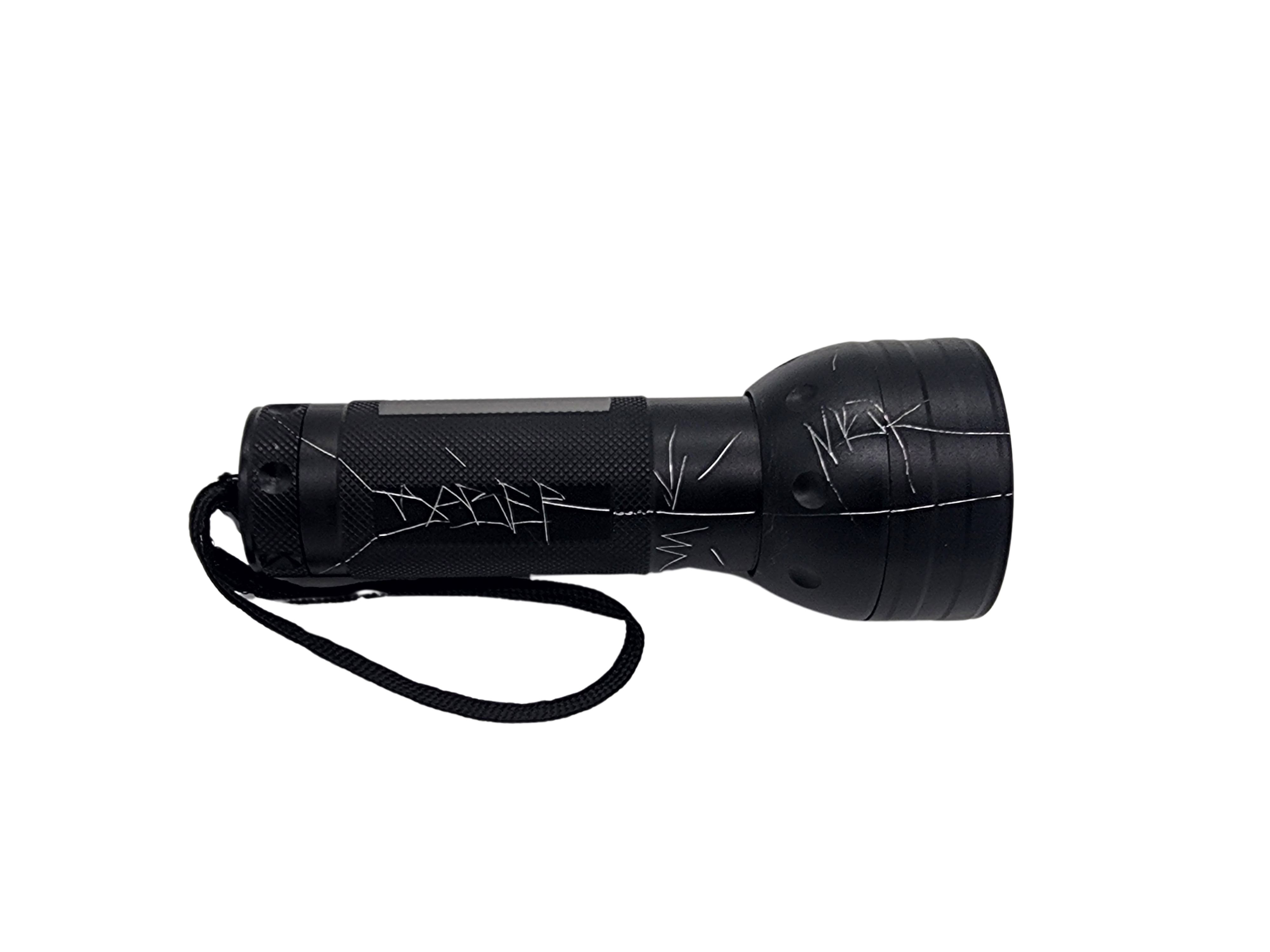 olight flashlight artwork Ultra Violet Flashlight HPM Etched Object Art by Saber