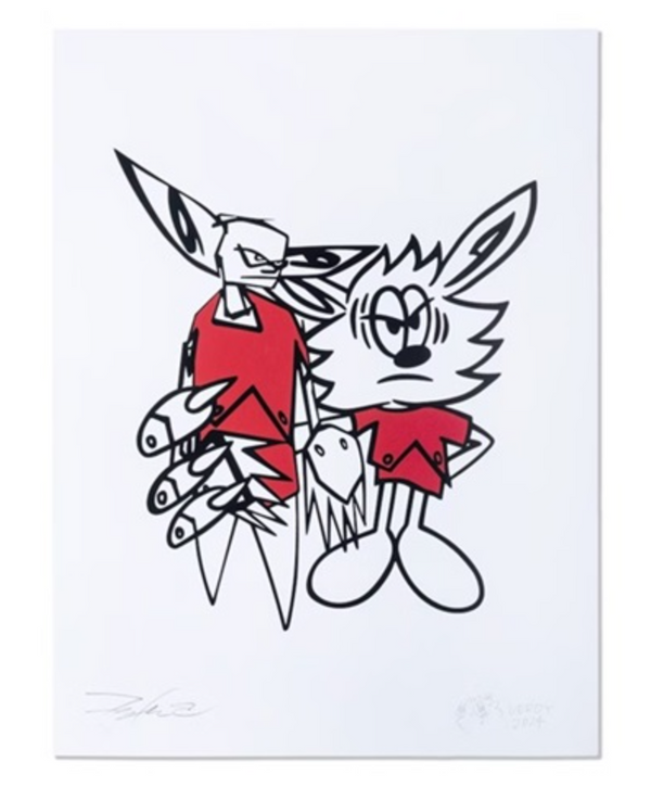 futura2000 André シルクスクリーンプリント グラフィティ アート futura2000 André シルクスクリーンプリント グラフィティ アート