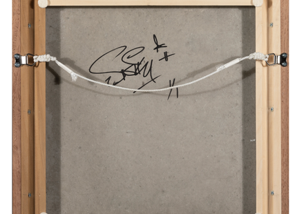 Untitled Crying Eyes Original Concrete Spray Painting by Snik