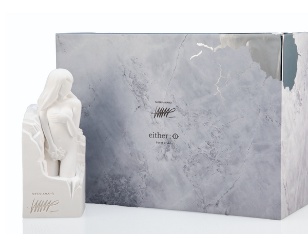 Venus Diffuser White Plaster Sculpture by Takeru Amano