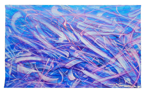 Violet HPM Color Pencil Giclee Print by Saber