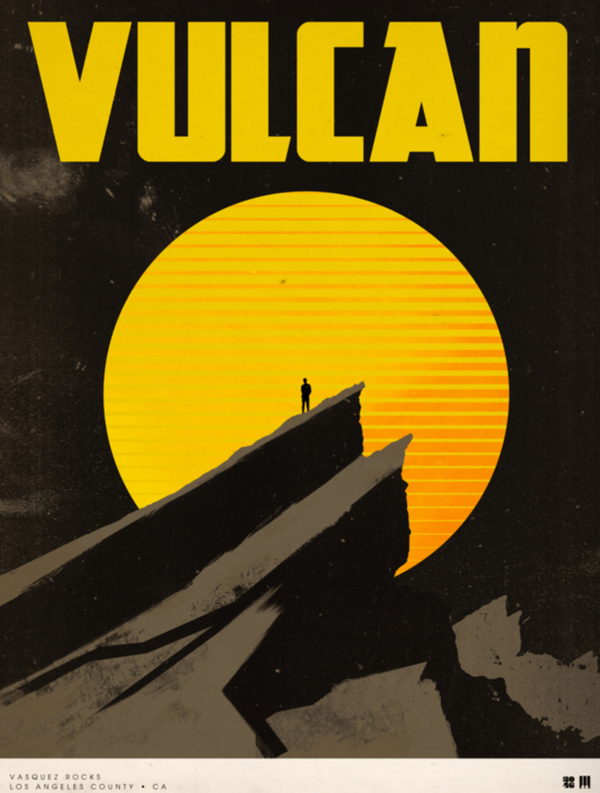 Vulcan Vasquez fait vibrer LA Star Trek Print par Justin Van Genderen