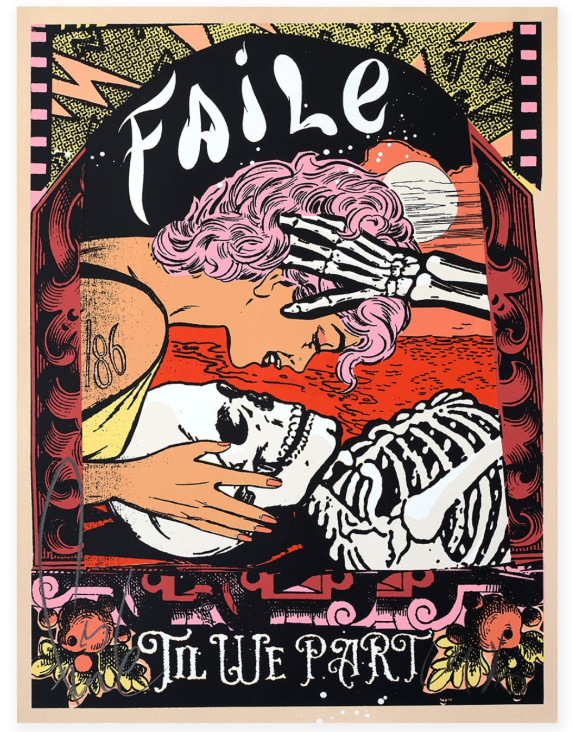 We Belong Together Silkscreen Print by Faile