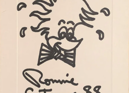 Woody Original Marker Drawing by Ronnie Cutrone