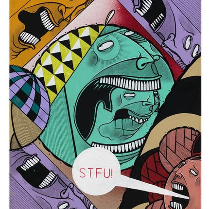 Loud Mouth Soup 1 Archival Print by Nekoes