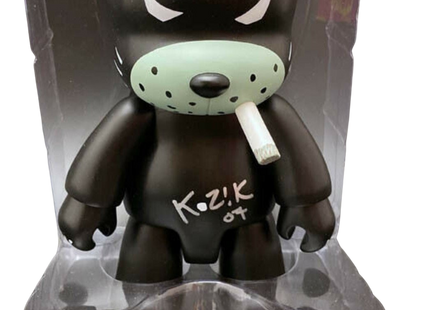 Strangekiss Anarchy Black Cat Qee Art Toy by Frank Kozik