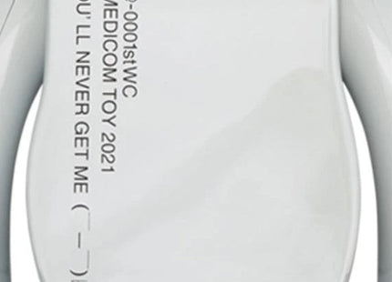 1st Model- White Chrome 400% Be@rbrick