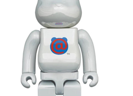 1st Model- White Chrome 400% Be@rbrick