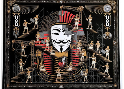 2Vth Revolution Under Construction AP Artist Proof Giclee Print by Marwan Shahin