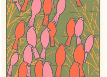 434344 Silkscreen Print by John Vogl