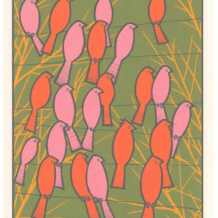 434344 Silkscreen Print by John Vogl
