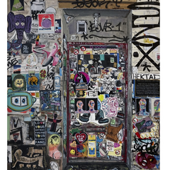 57 Great Jones Jean-Michel Basquiats Studio HPM Acrylic Archival Print by Daniel Loveridge