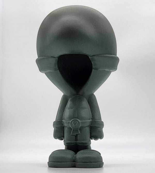 TMNT Vandul Green Number 4 Art Toy Sculpture par Vandul