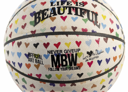 All You Need Is He[Art] Basketball Sports Ball Object Art by Mr Brainwash- Thierry Guetta