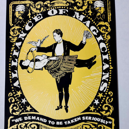 Alliance of Magicians Silkscreen Print by Nate Duval