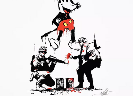 Art in Action Happy Mouse Archival Print by Jeff Gillette