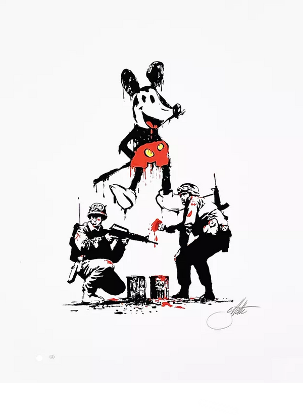 Art en action Haring Archival Print par Jeff Gillette