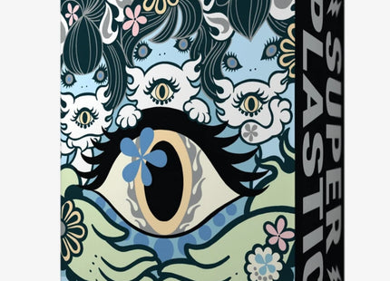 Azure Ailurophile SuperJanky Art Toy by Junko Mizuno x SuperPlastic