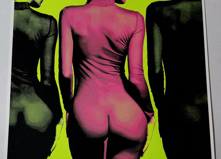 Behind You Silkscreen Print by Aelhra