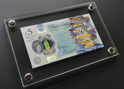 C.R.E.A.M. UK Edition Giclee DTG Print Pound Money by Super A