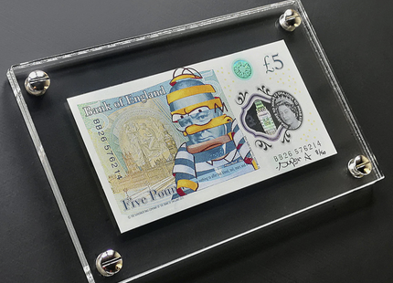 C.R.E.A.M. UK Edition Giclee DTG Print Pound Money by Super A