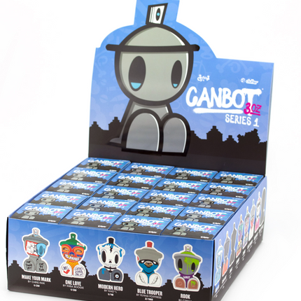 Canbot Canz 3oz Series 1 Display Case Art Toy Set by Czee13 x Toy Mafia x Clutter