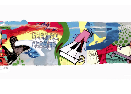 City as Canvas Silkscreen Print by Crash John Matos x DAZE Chris Ellis