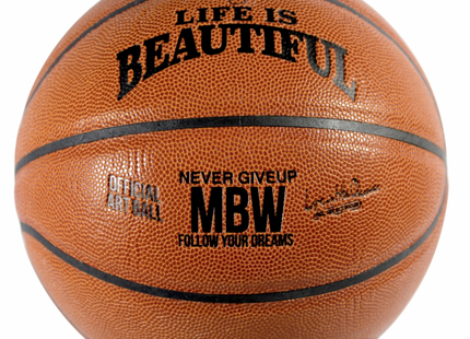 Classic Basketball Sports Ball Object Art by Mr Brainwash- Thierry Guetta