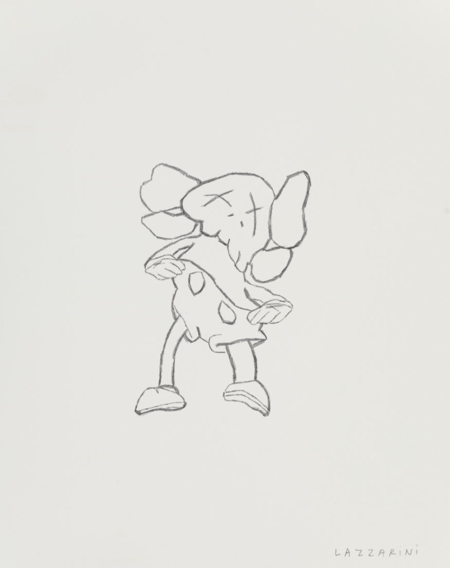 Companion Model Drawing Original Graphite Drawing by Robert Lazzarini ...