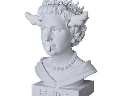 Dog Save The Queen Sculpture by D*Face- Dean Stockton