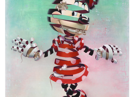 Encaged Minnie AP Archival Print by Super A