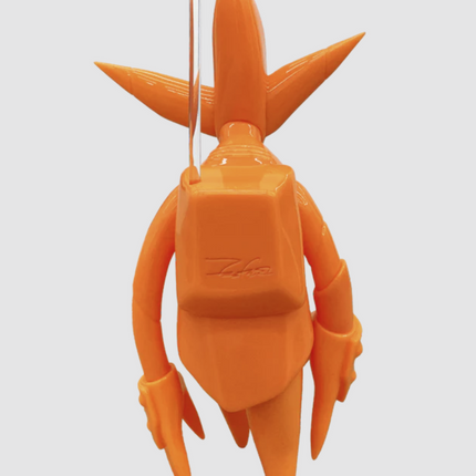 FL-001 Pointman Orange Vinyl Figure Art Toy by Futura 2000- Leonard McGurr