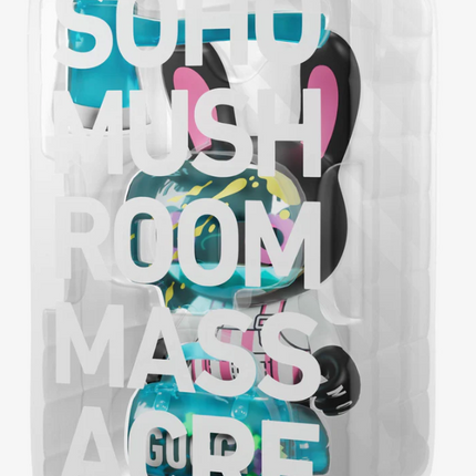 Fashion Soho Mushroom Massacre Quarter Ounce SuperGuggi SuperPlastic Art Toy by Guggimon