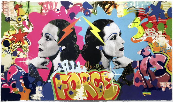 Full Force Silkscreen Print by Indie184- Soraya Marquez